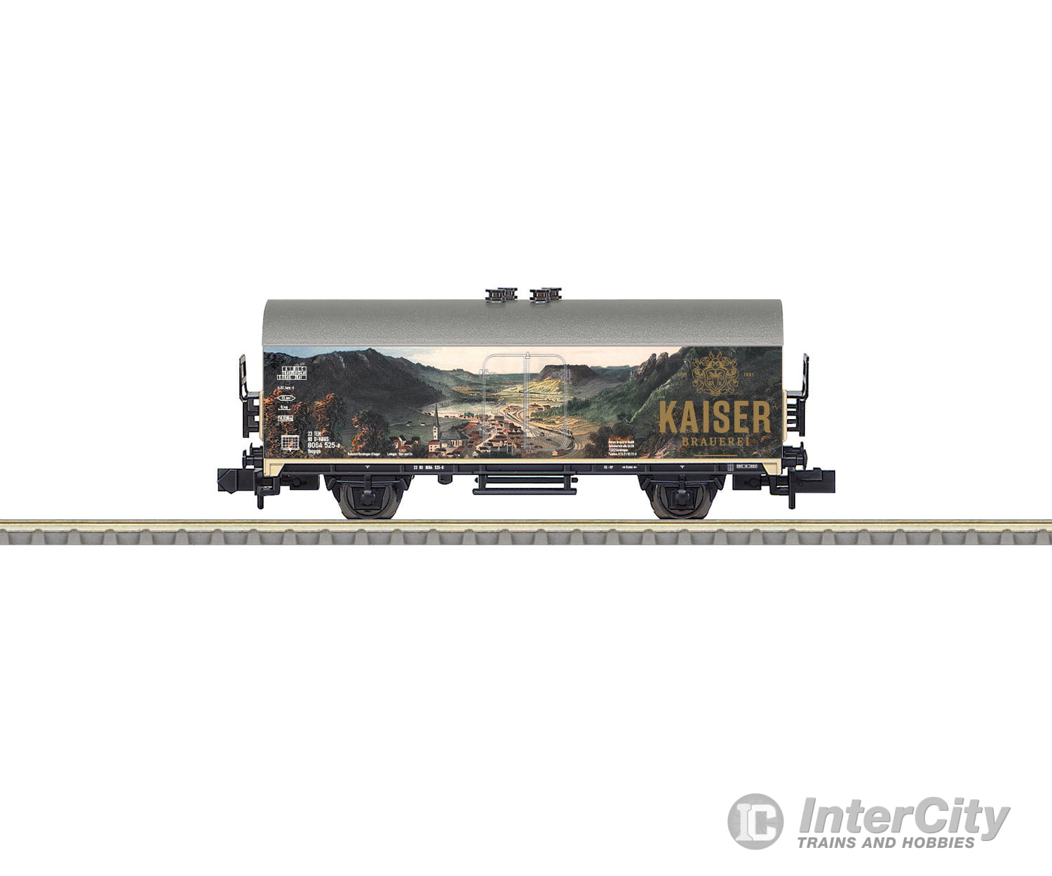 Trix 18105 N Type Ibopqs Refrigerator Car European Freight Cars