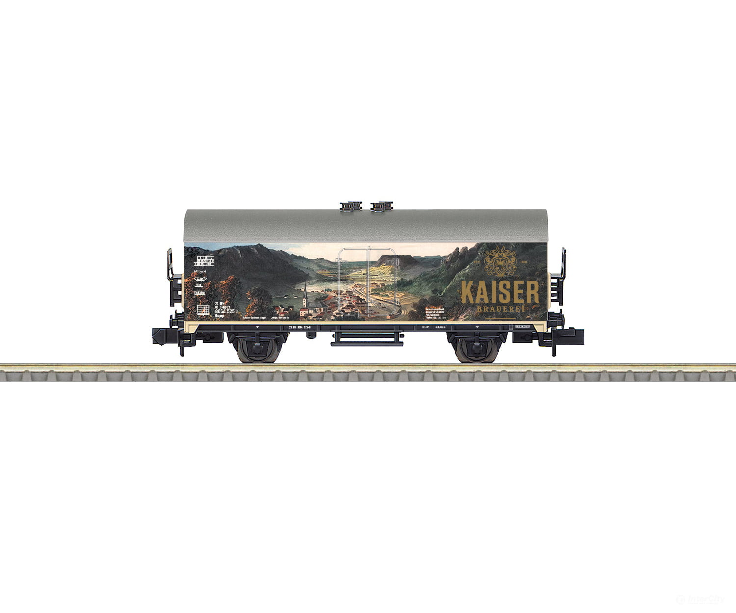 Trix 18105 N Type Ibopqs Refrigerator Car European Freight Cars