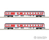 Trix 18258 N Db Ag ’Re 7 Murg Valley Recreation Express’ Passenger Car Set European Cars