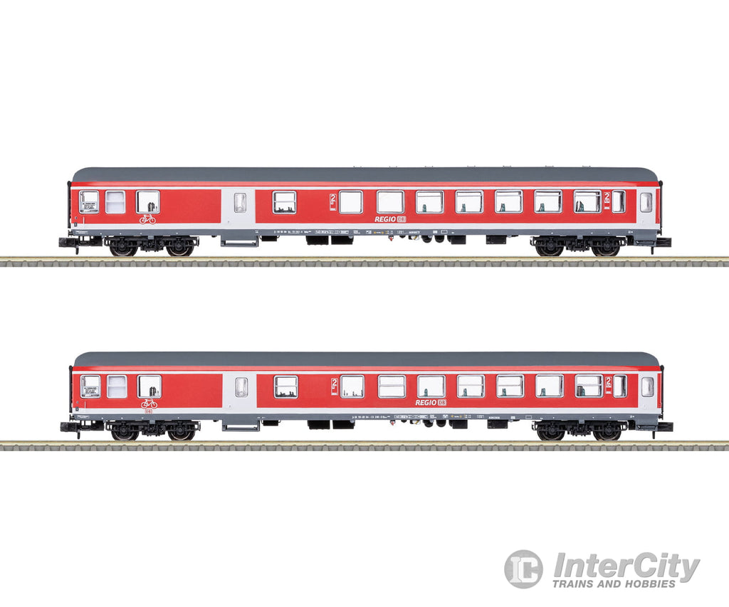 Trix 18258 N Db Ag ’Re 7 Murg Valley Recreation Express’ Passenger Car Set European Cars