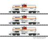 Trix 18266 N Millet Tank Car Set European Freight Cars