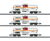 Trix 18266 N Millet Tank Car Set European Freight Cars