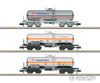 Trix 18267 N Renfe Transfesa Tank Car Set European Freight Cars
