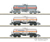 Trix 18267 N Renfe Transfesa Tank Car Set European Freight Cars