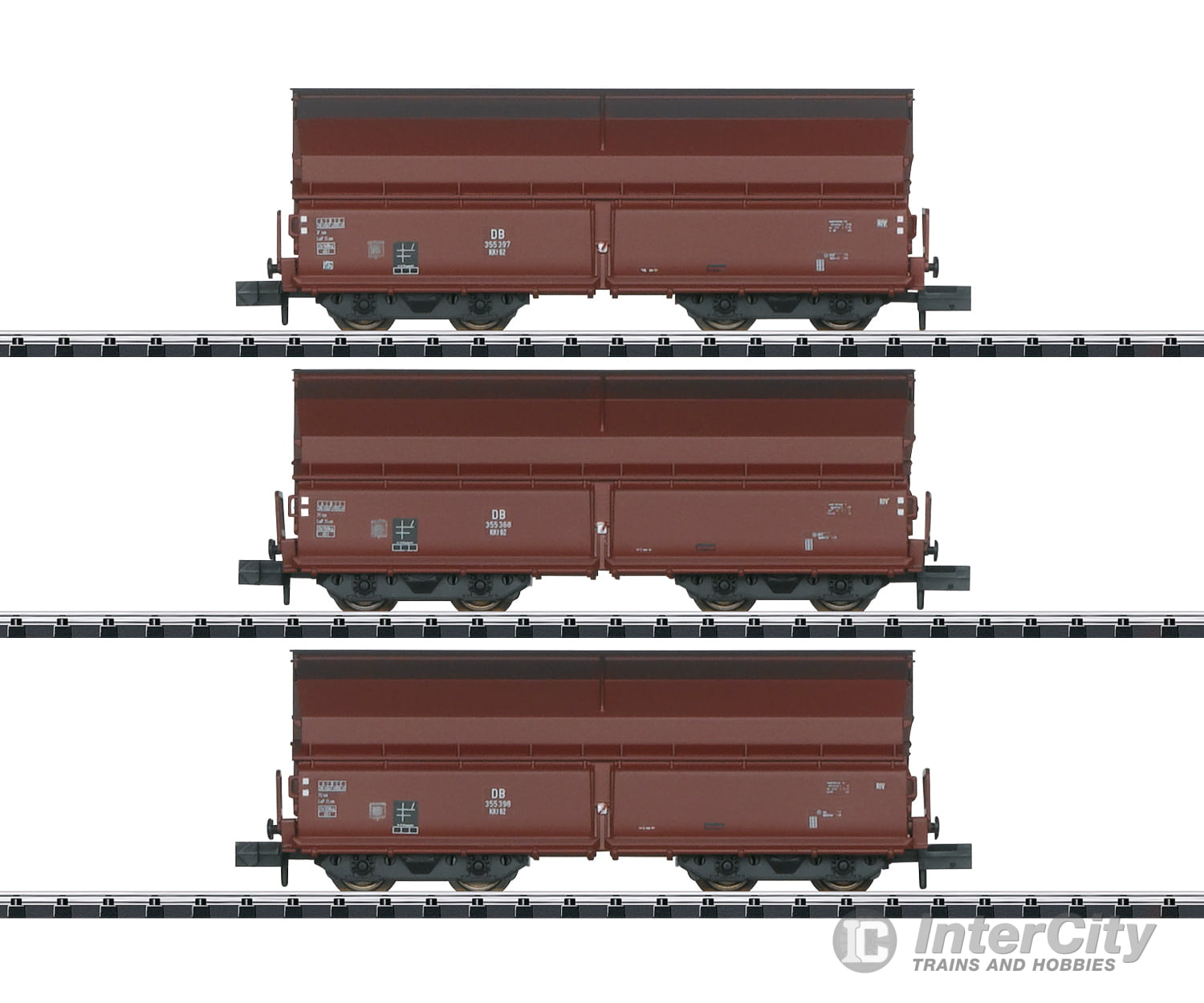 Trix 18270 N Db Coke Transport Freight Car Set Part 2 European Cars