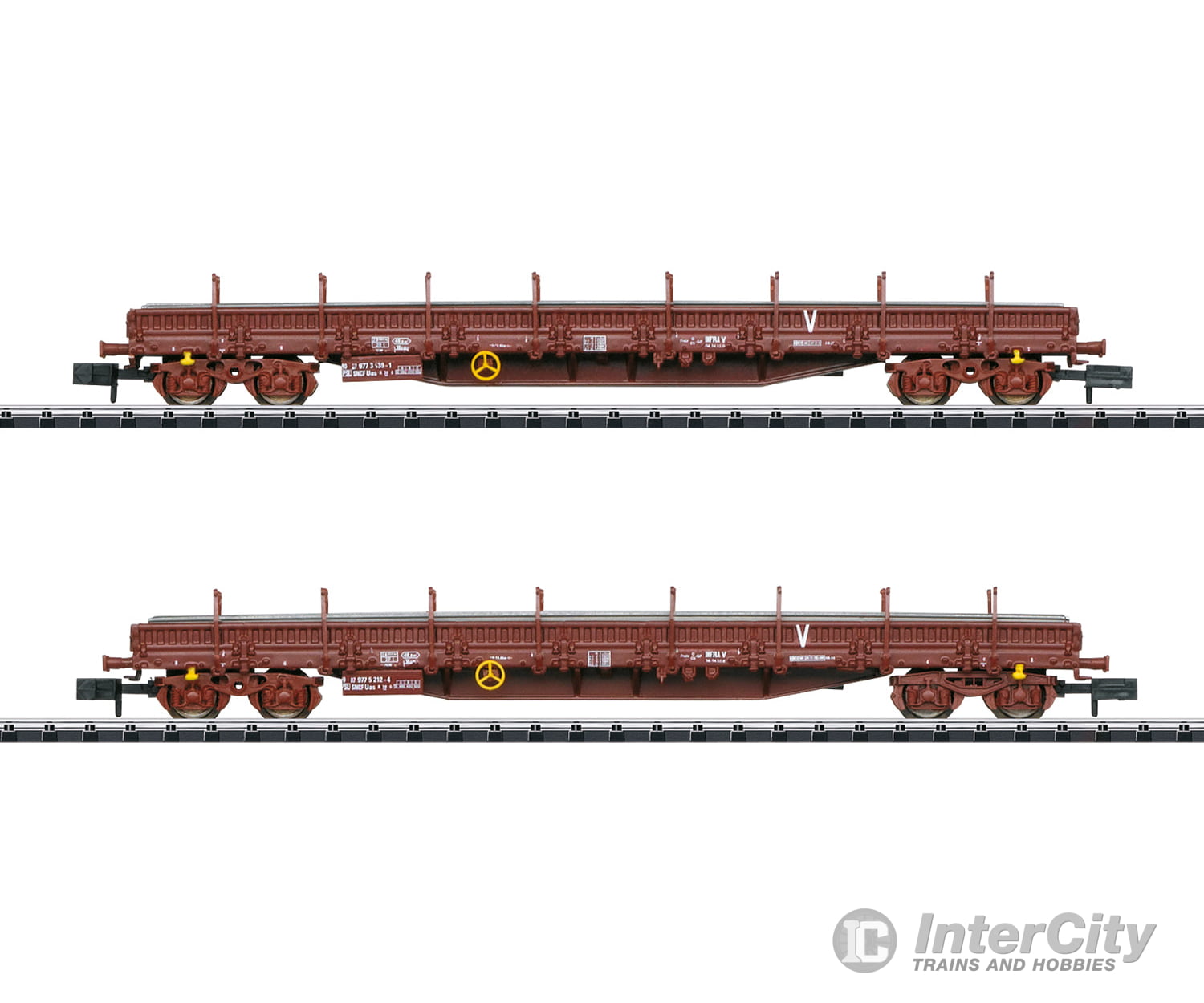 Trix 18290 N Construction Train Freight Car Set European Cars