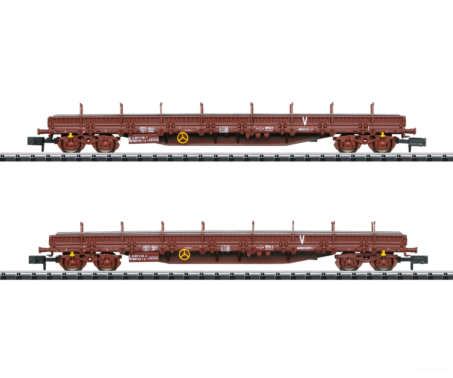 Trix 18290 N Construction Train Freight Car Set European Cars