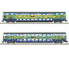 Trix 18298 N DB AG ’Tourism Train’ Bi-Level Car Set 1 MFX DCC European Passenger Cars