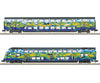 Trix 18299 N DB AG ’Tourism Train’ Bi-Level Car Set 2 MFX DCC European Passenger Cars
