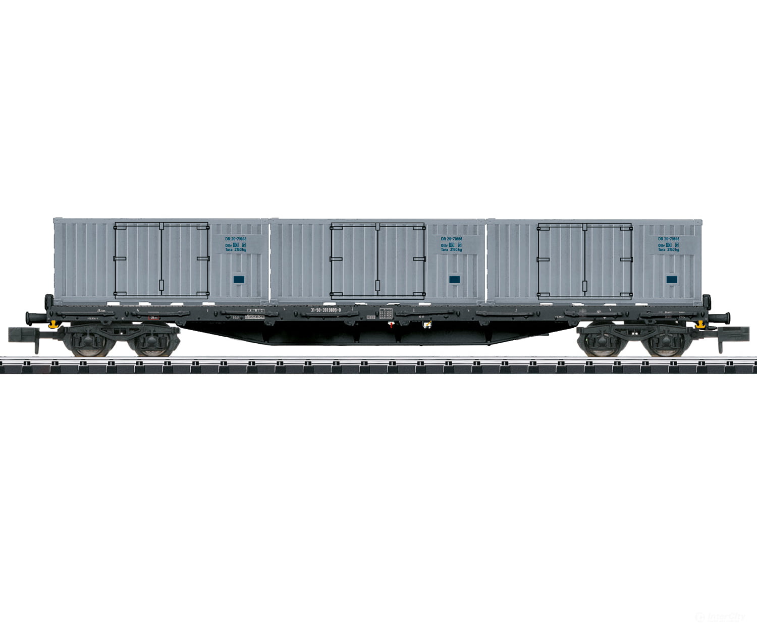 Trix 18431 N Dr Type Rgs 3910 Flat Car European Freight Cars