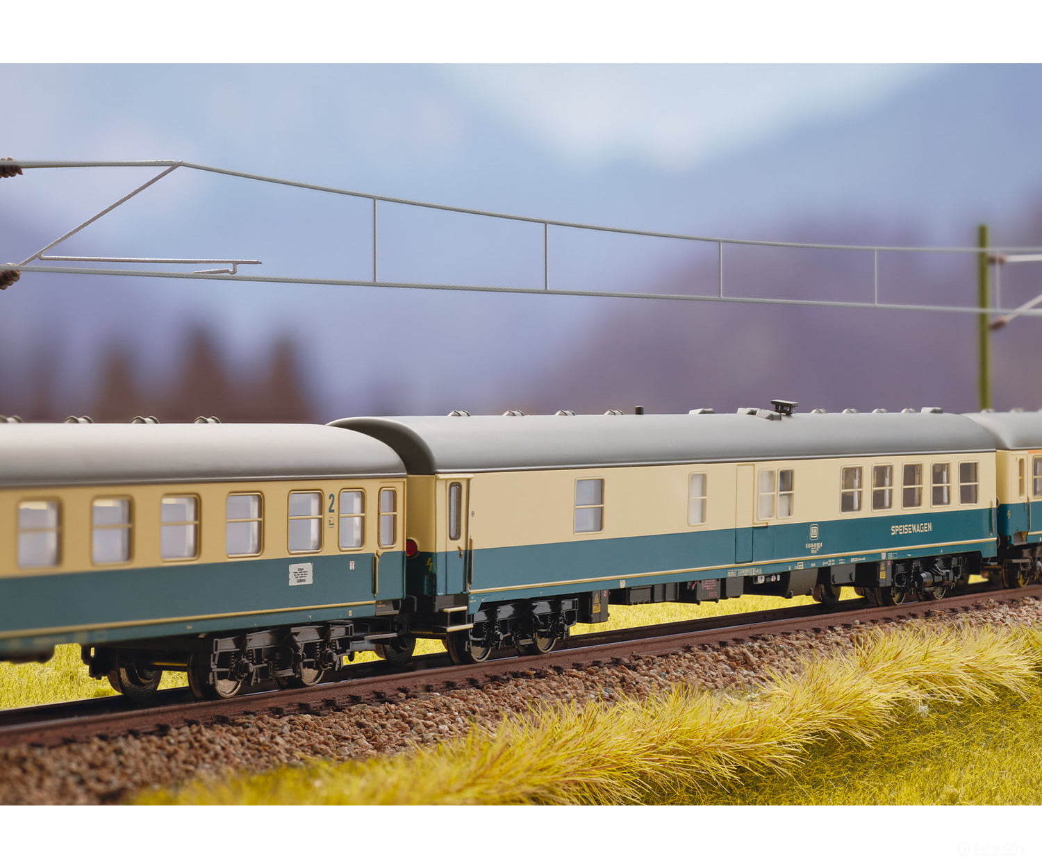 Trix 18485 N Db Type Wrtm 134 Express Train Dining Car European Passenger Cars