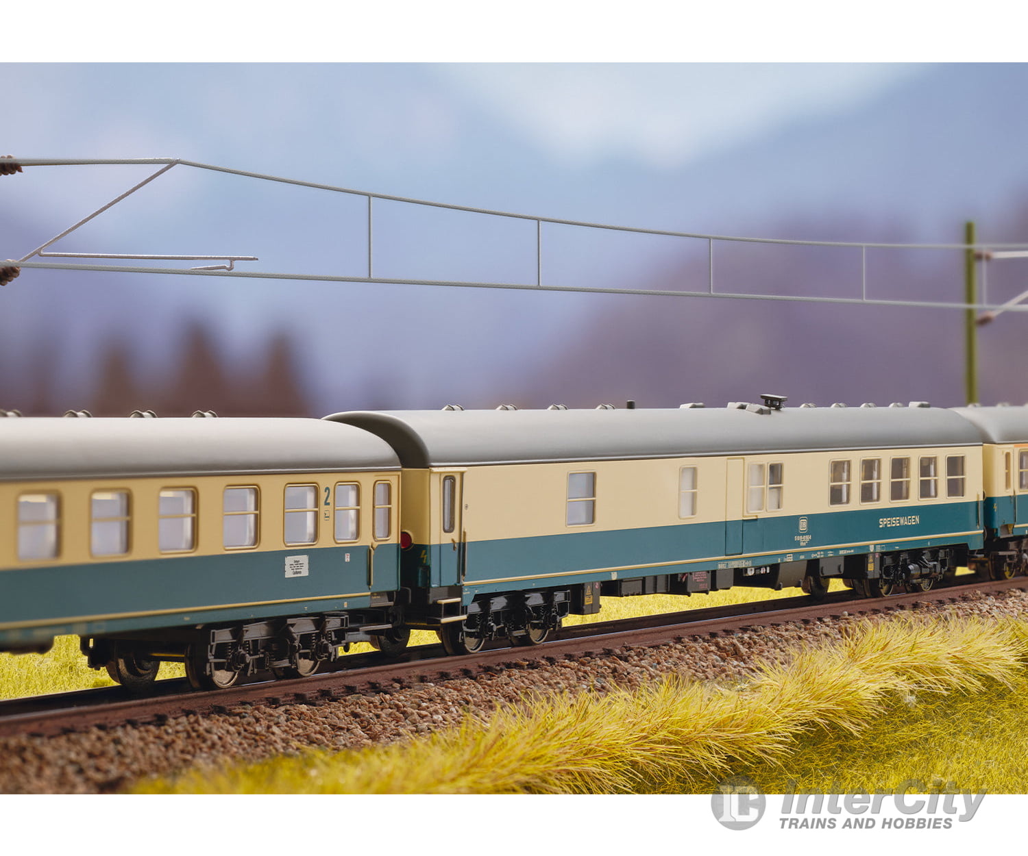 Trix 18485 N Db Type Wrtm 134 Express Train Dining Car European Passenger Cars