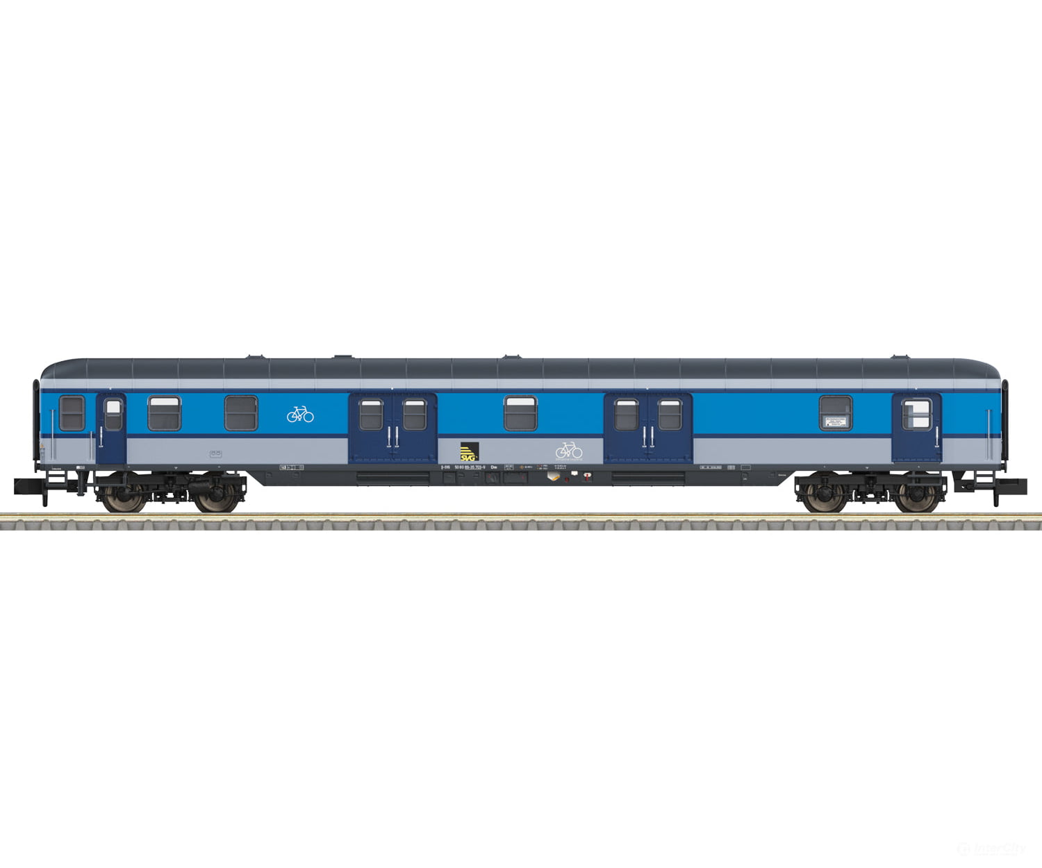 Trix 18552 N Type Dm Bicycle Transport Car European Freight Cars