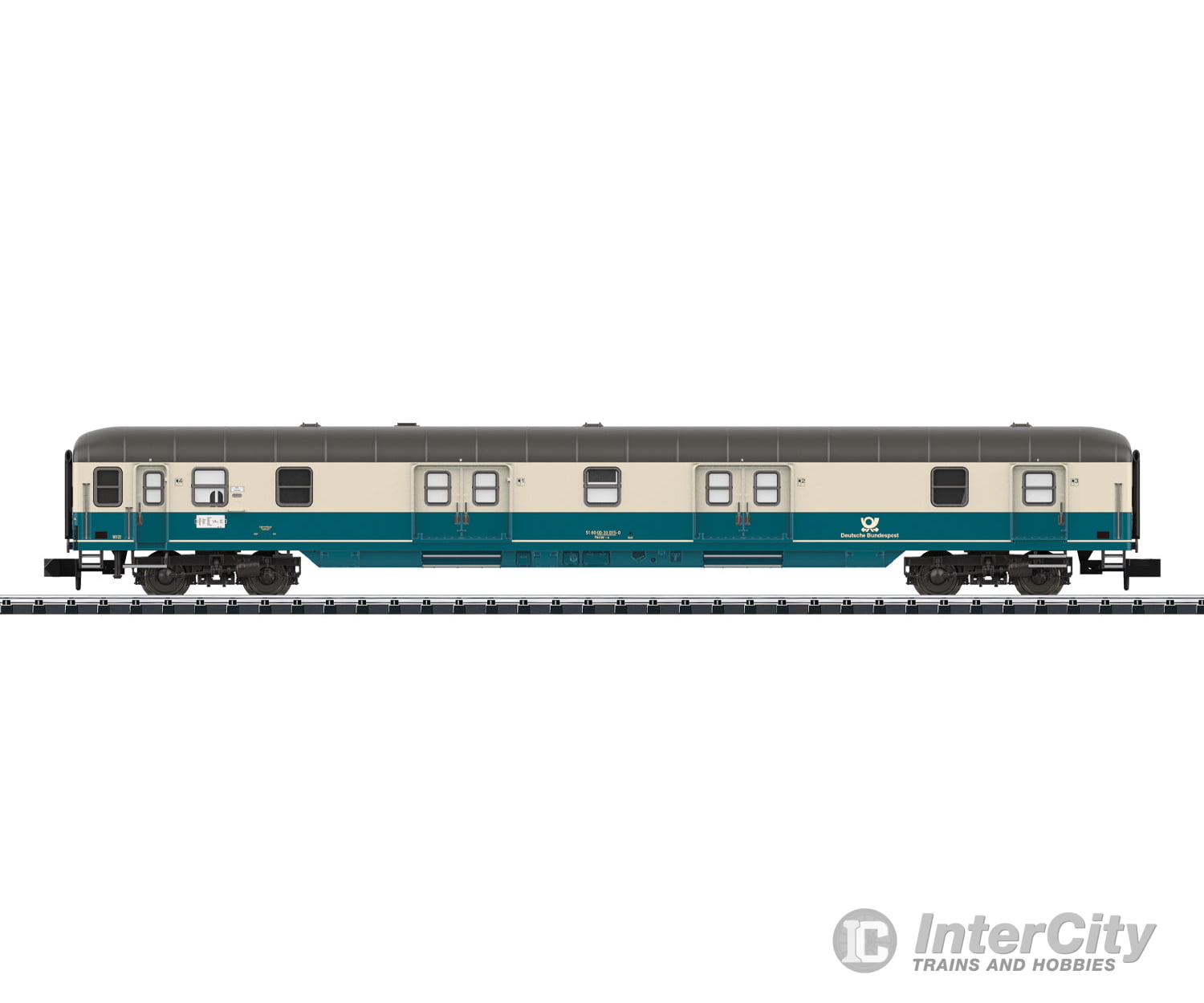 Trix 18580 N ’Deutsche Bundespost’ Mail Car European Freight Cars