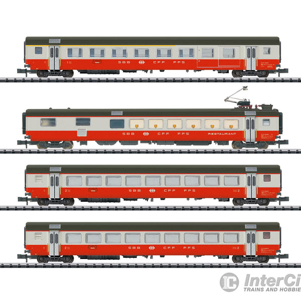 Trix 18720 N SBB CFF FFS Swiss Express Express Train Car Set Part 1