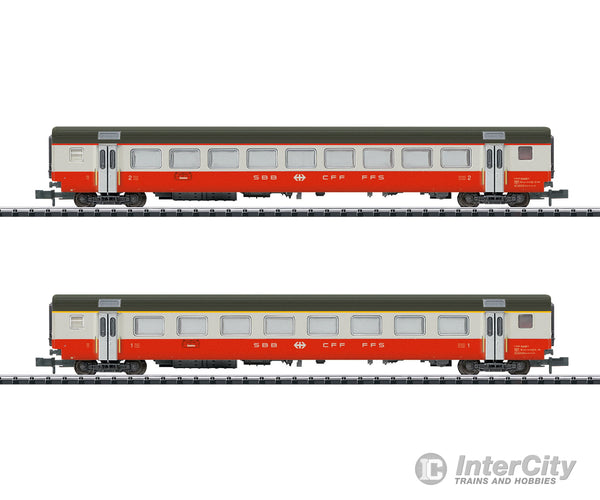 Trix 18721 N Sbb-Cff-Ffs Swiss Express Train Car Set Part 2 European Passenger Cars