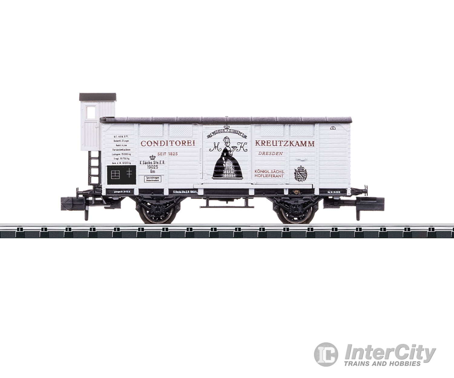 Trix 18993 N Boxcar ’Kreutzkamm’ European Freight Cars