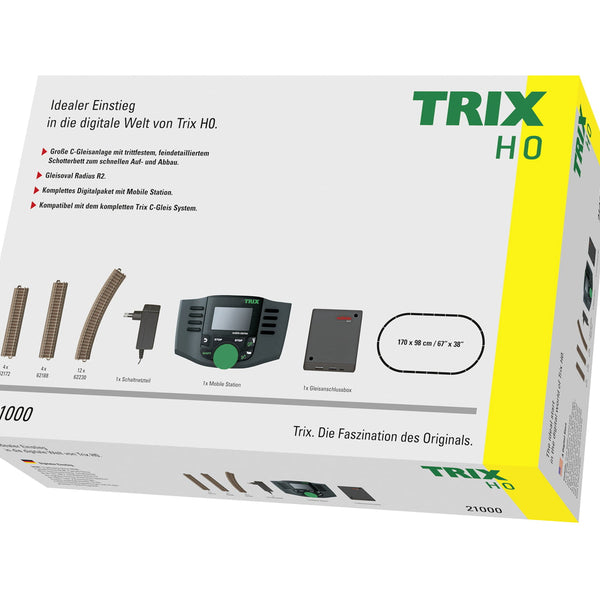 Trix 21000 HO 'A Digital Start' Starter Set (2-Rail DCC without Trains