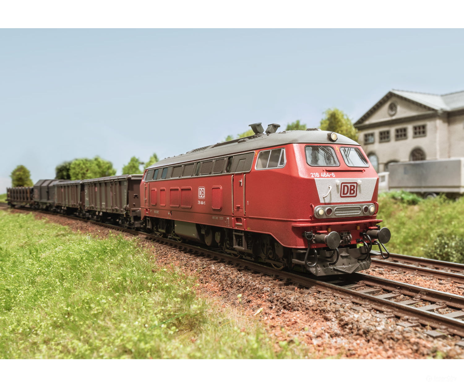 Trix 22487 Ho Db Ag Class 218 Diesel Locomotive Mfx Dcc/Sound European Locomotives