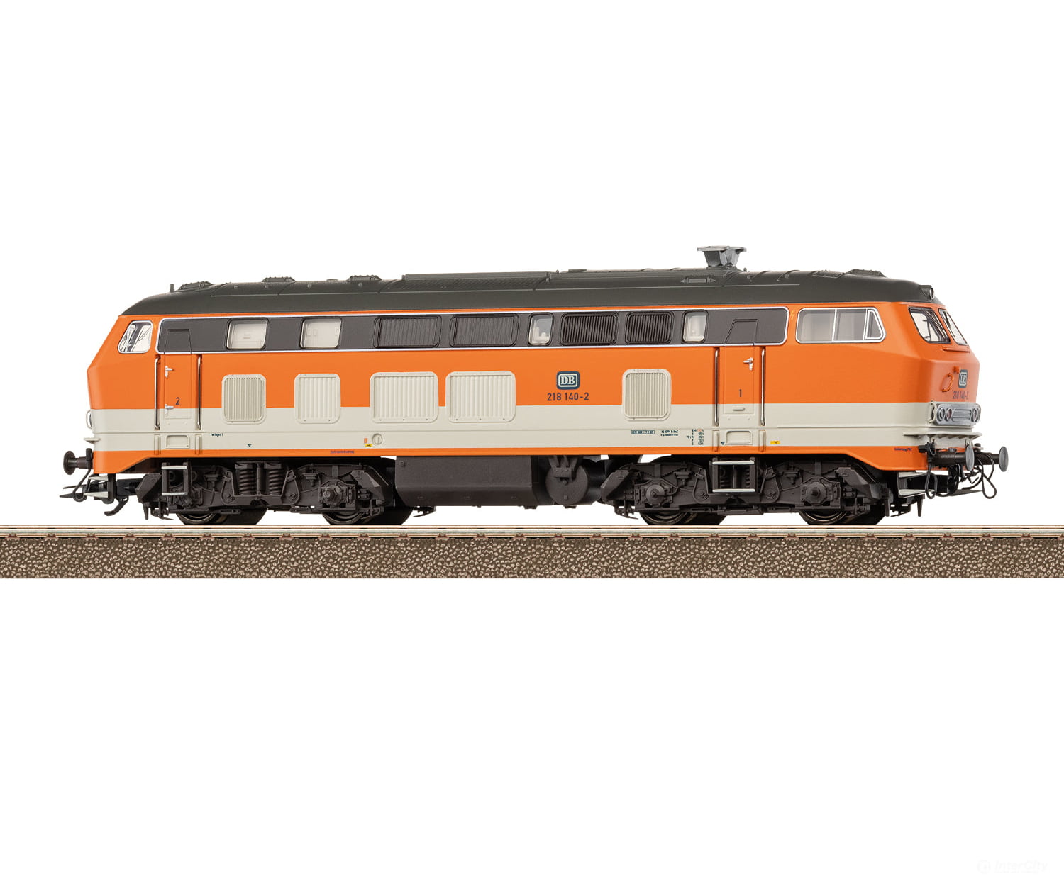Trix 22646 HO DB Class 218 Diesel Locomotive MFX DCC/Sound European Locomotives