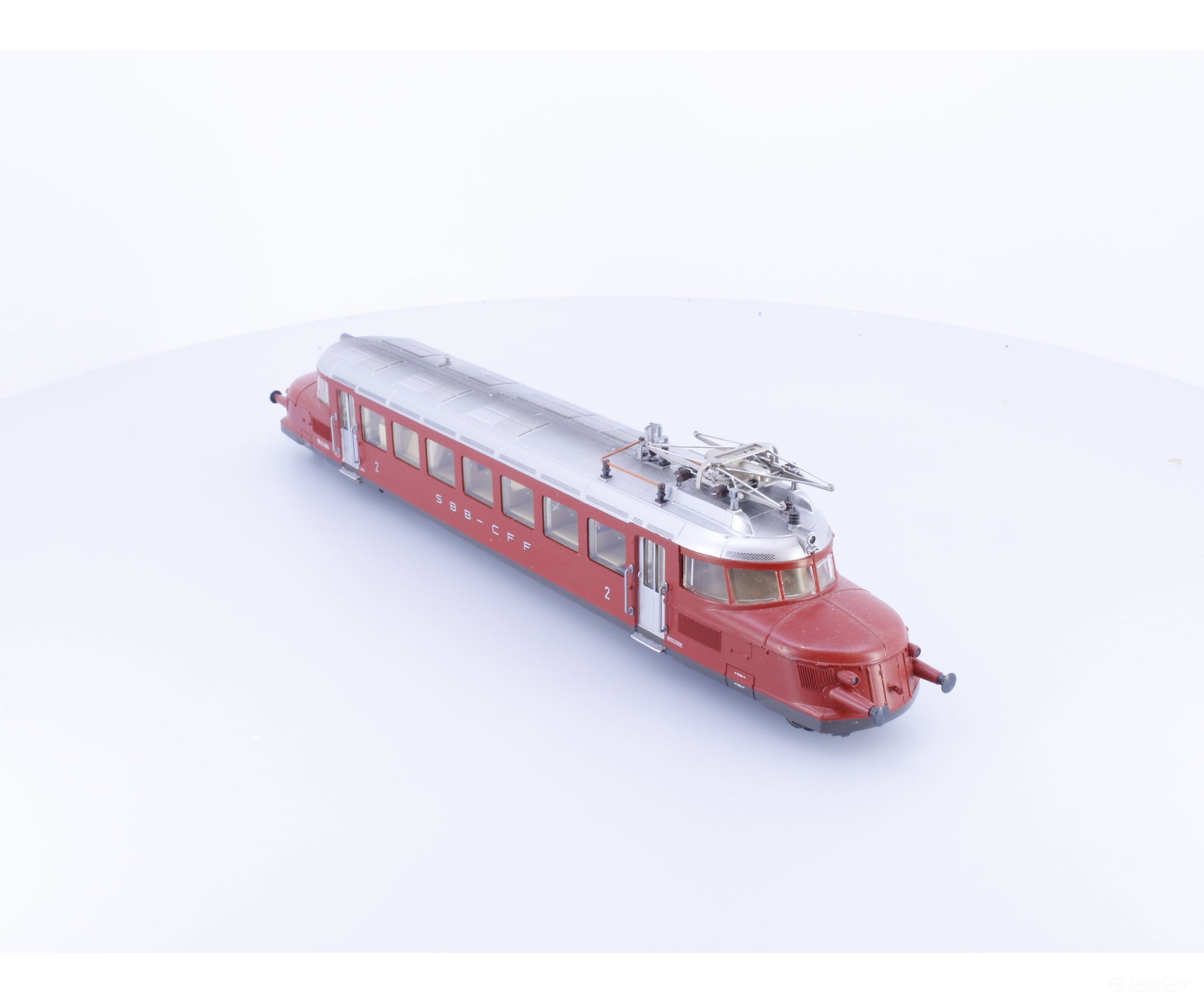 Trix 22729 HO SBB-CFF-FFS RBe 2/4 Elektro-Triebwagen Freccia Rossa 1004 Analog DC European Locomotives