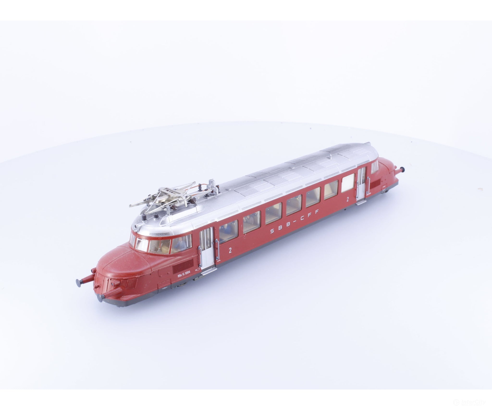 Trix 22729 HO SBB-CFF-FFS RBe 2/4 Elektro-Triebwagen Freccia Rossa 1004 Analog DC European Locomotives