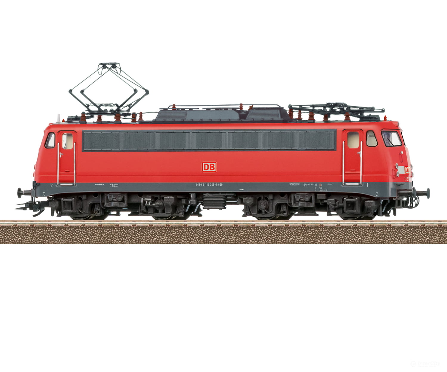 Trix 22789 HO Class 115 Electric Locomotive MFX DCC/Sound European Locomotives