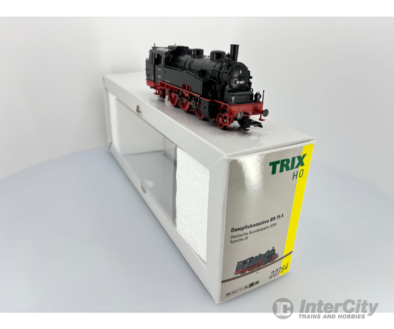 Trix 22794 Ho Db Br 75.4 75 407 Dcc & Sound European Locomotives