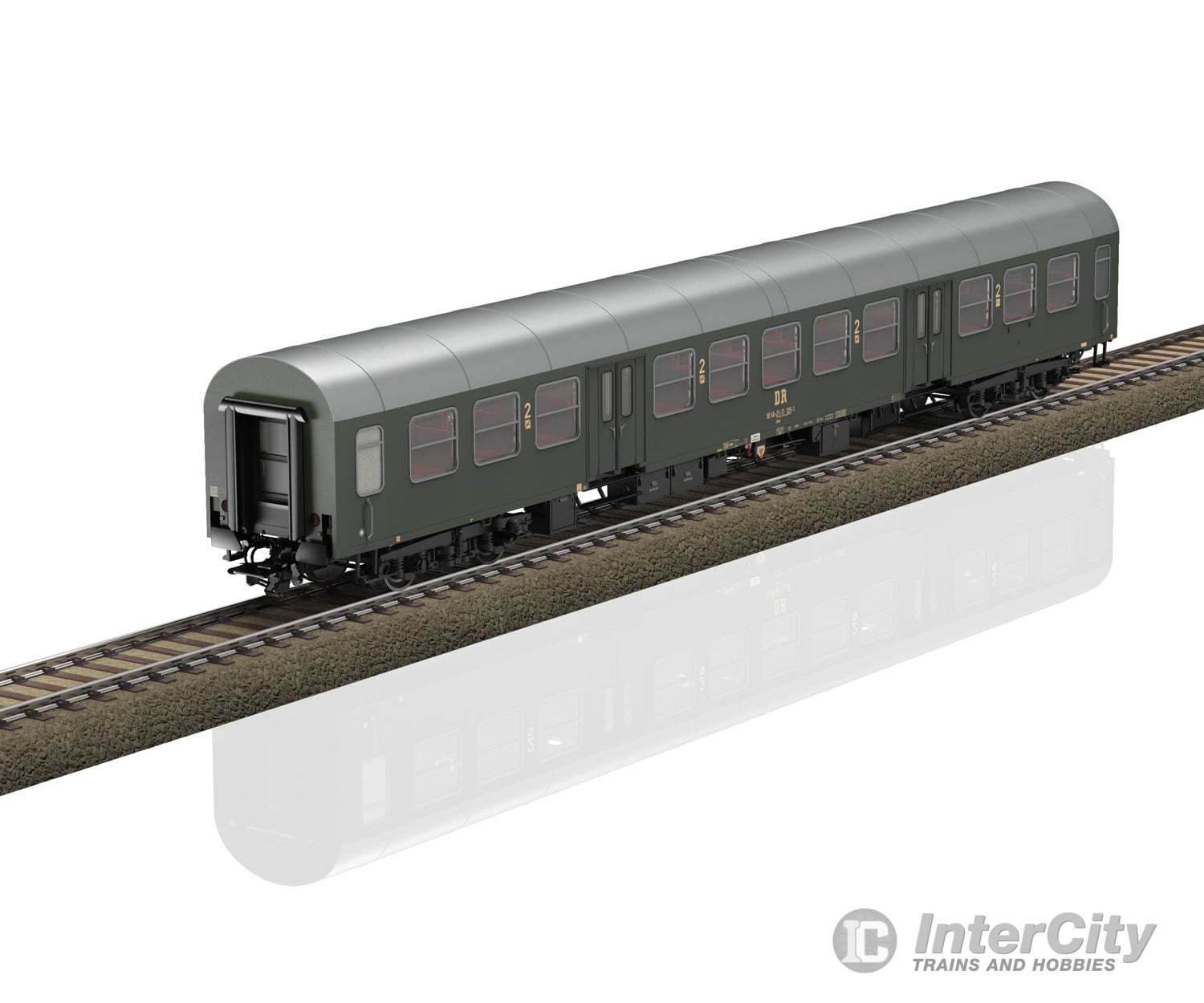 Trix 23180 Ho Dr Halberstadt Center Entry Car Passenger Set European Cars