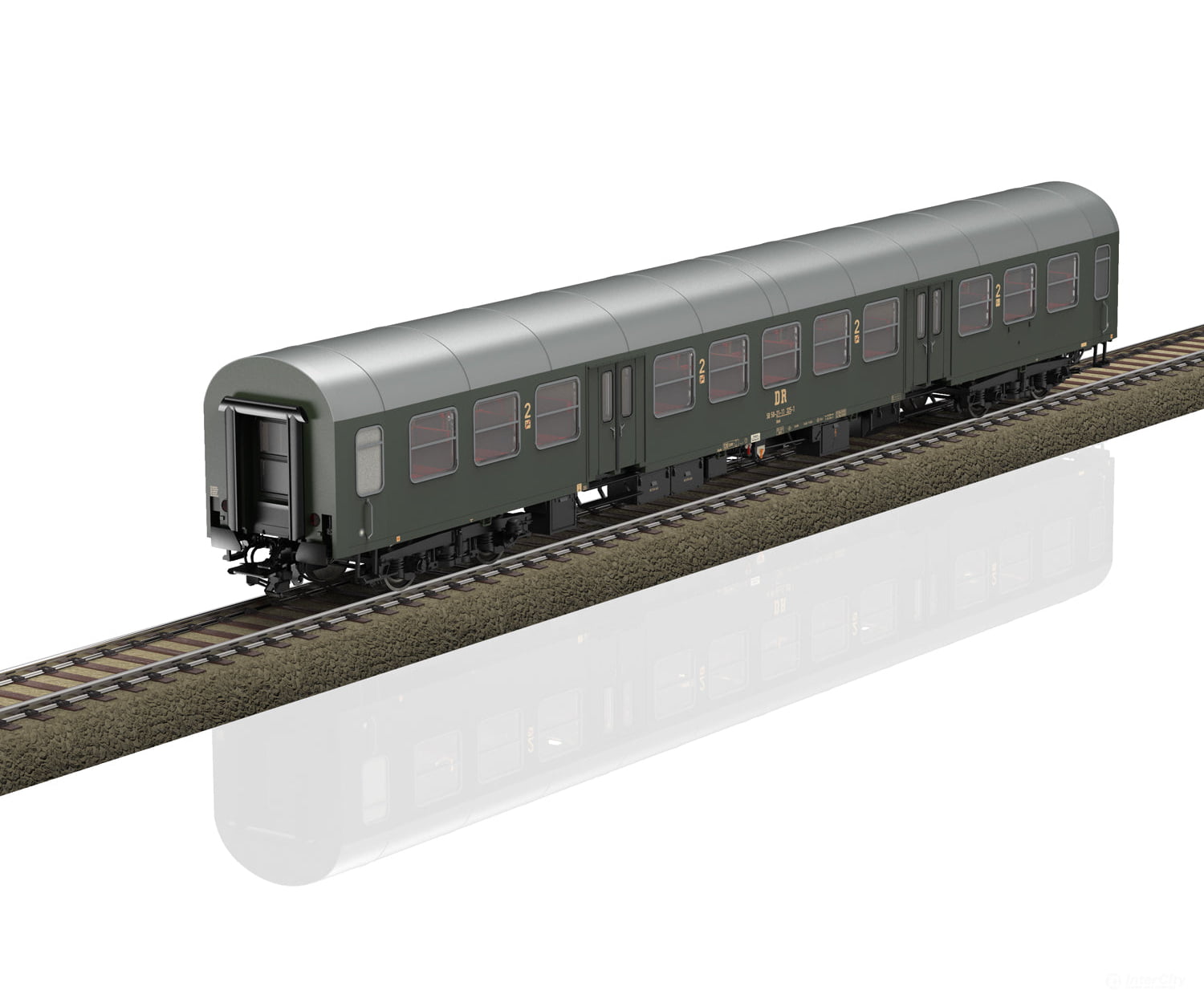 Trix 23180 Ho Dr Halberstadt Center Entry Car Passenger Set European Cars