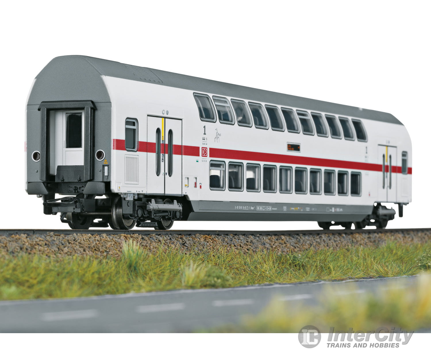 Trix 23253 IC2 Type DApza 687.2 Bi-Level Intermediate Car, 1st Class - Default Title (IC-TRIX-23253)