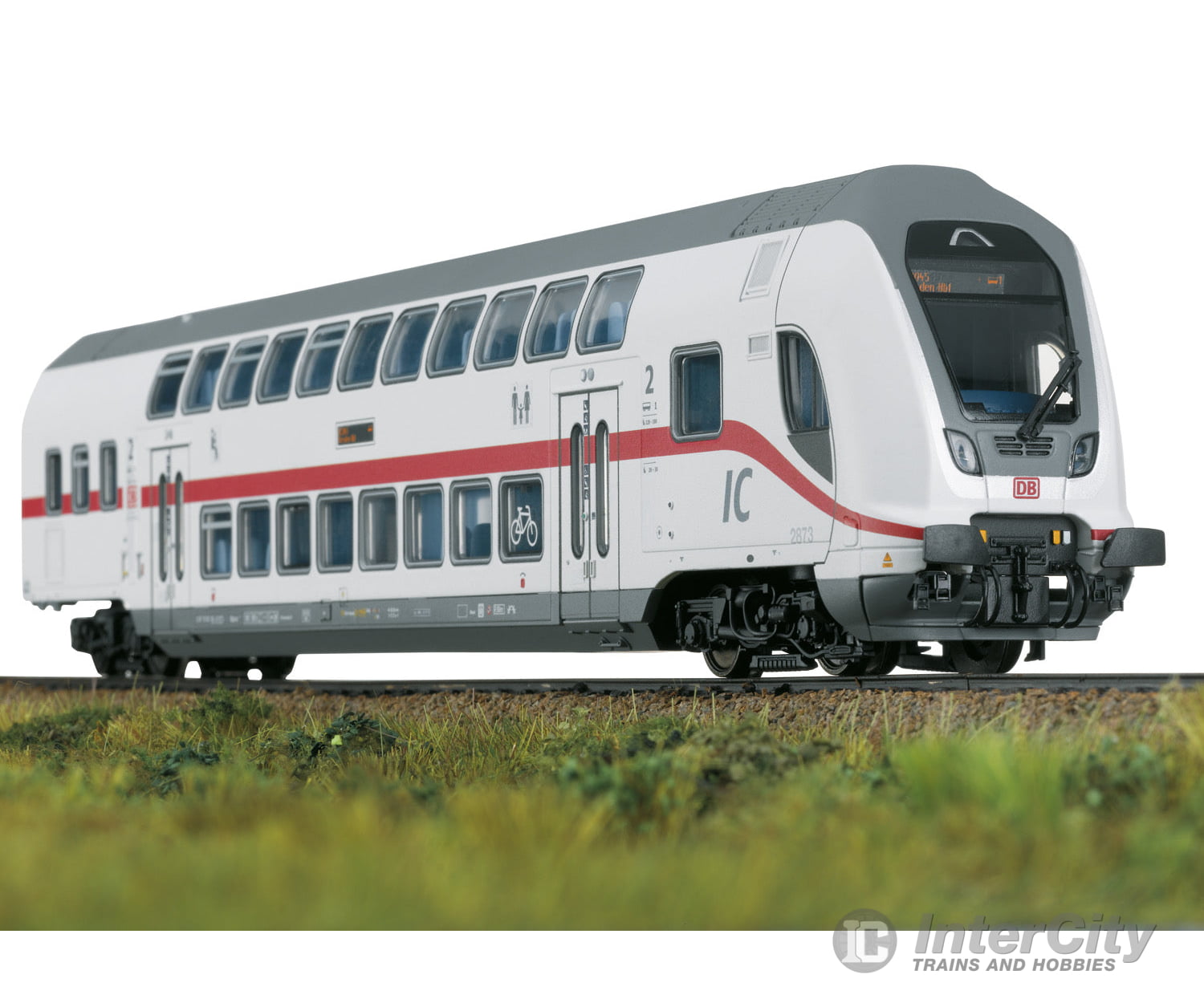 Trix 23255 IC2 Type DBpbzfa 668.2 Bi-Level Cab Control Car, 2nd Class - Default Title (IC-TRIX-23255)