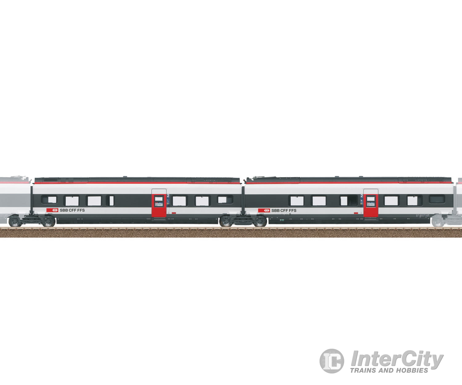 Trix 23281 Add-On Car Set 1 for the Class RABe 501 Giruno - Default Title (IC-TRIX-23281)