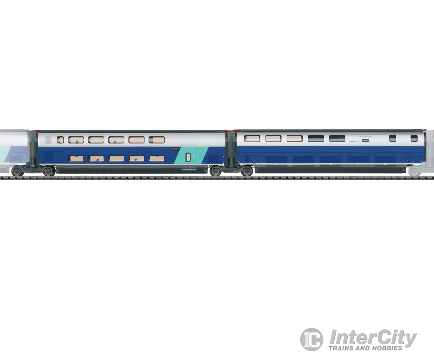 Trix 23489 Add-On Car Set 3 for the TGV Euroduplex - Default Title (IC-TRIX-23489)