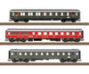 Trix 23623 HO DB Express Train Passenger Car Set 2 for the ’D 74’’ European Passenger Cars
