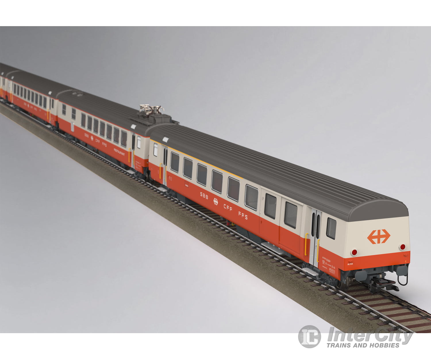 Trix 23690 Ho Sbb-Cff-Ffs Swiss Express Passenger Car Set European Cars