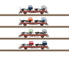 Trix 24190 HO DR Freight Car Set for Vehicle Transport European Freight Cars