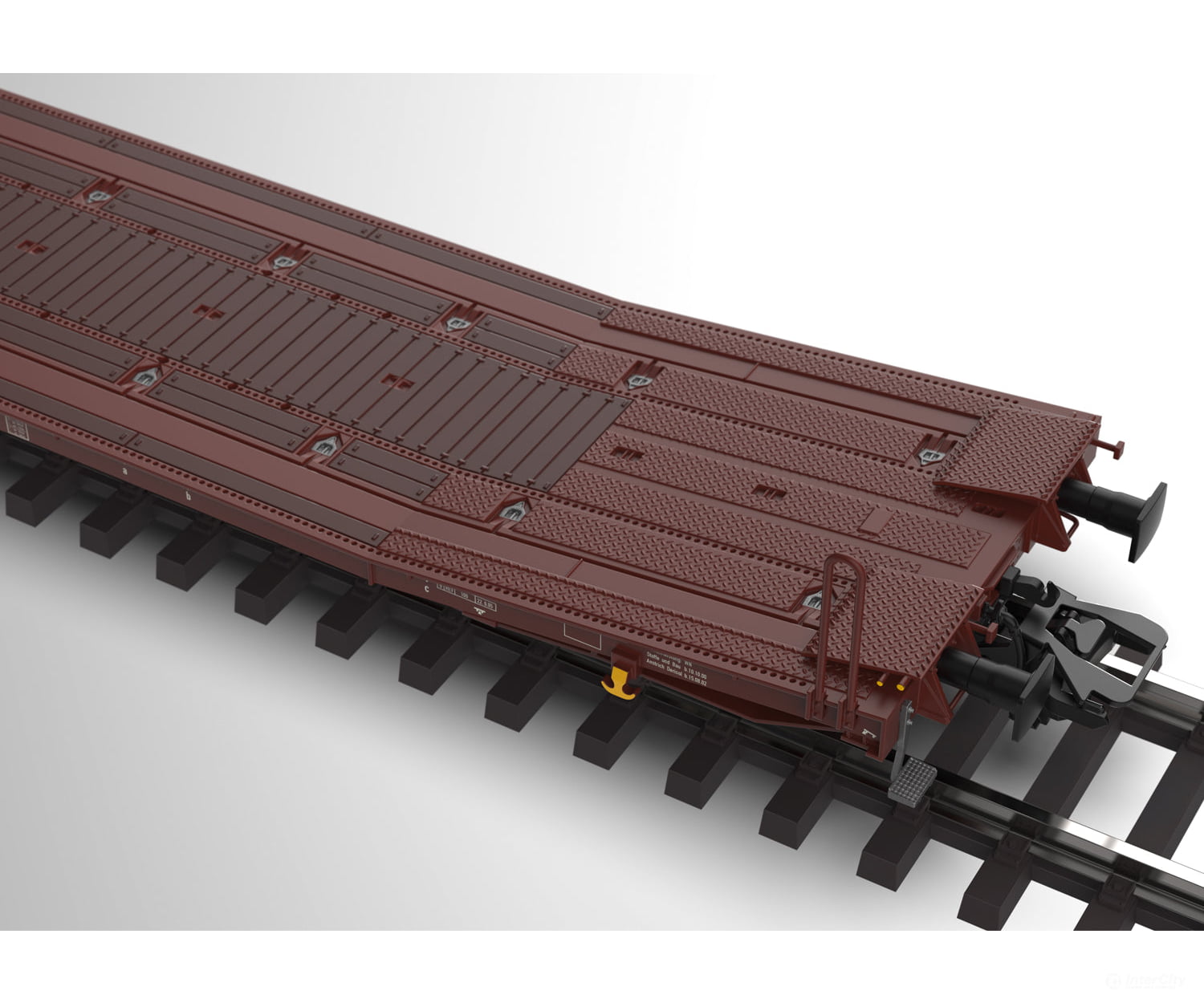 Trix 24428 Ho Pair Of Type Laads 800B Flat Cars European Freight