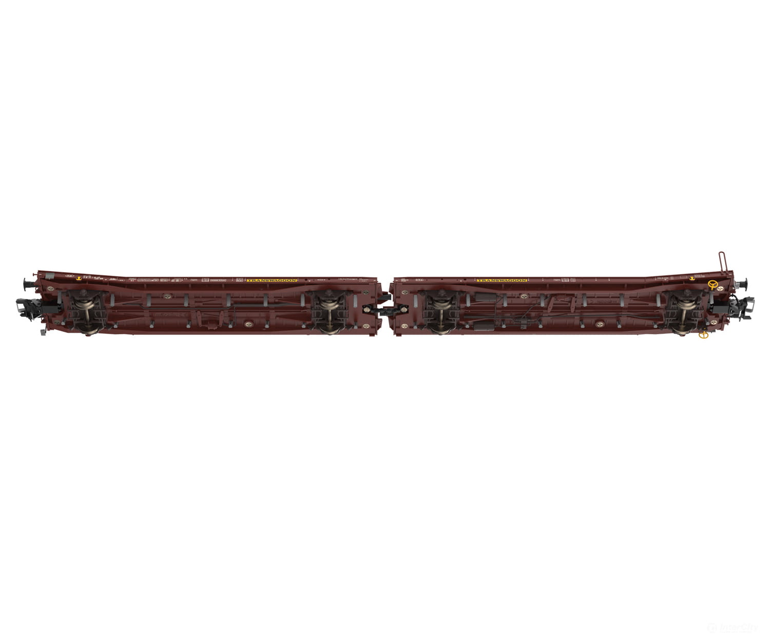 Trix 24428 Ho Pair Of Type Laads 800B Flat Cars European Freight