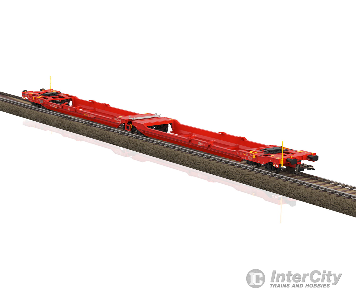 Trix 24470 Ho Db Ag Type Sdggmrss 738 Double Deep Well Flat Car European Freight Cars