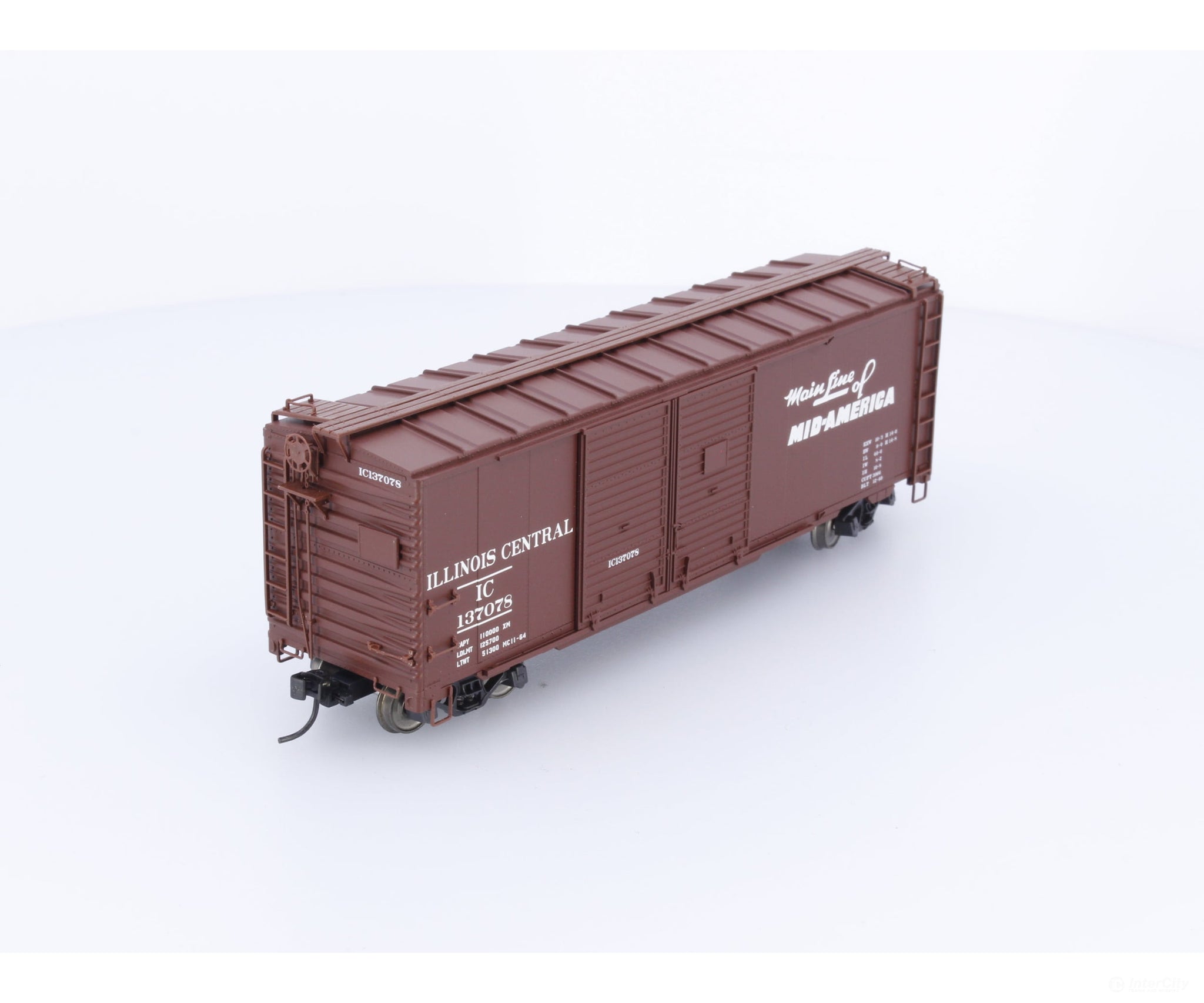 Trix 249026 HO 40’ Box Car Illinois Central (IC) 137078 Freight Cars