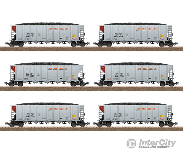Trix 24911 Ho Bnsf Hopper Car Set Freight Cars