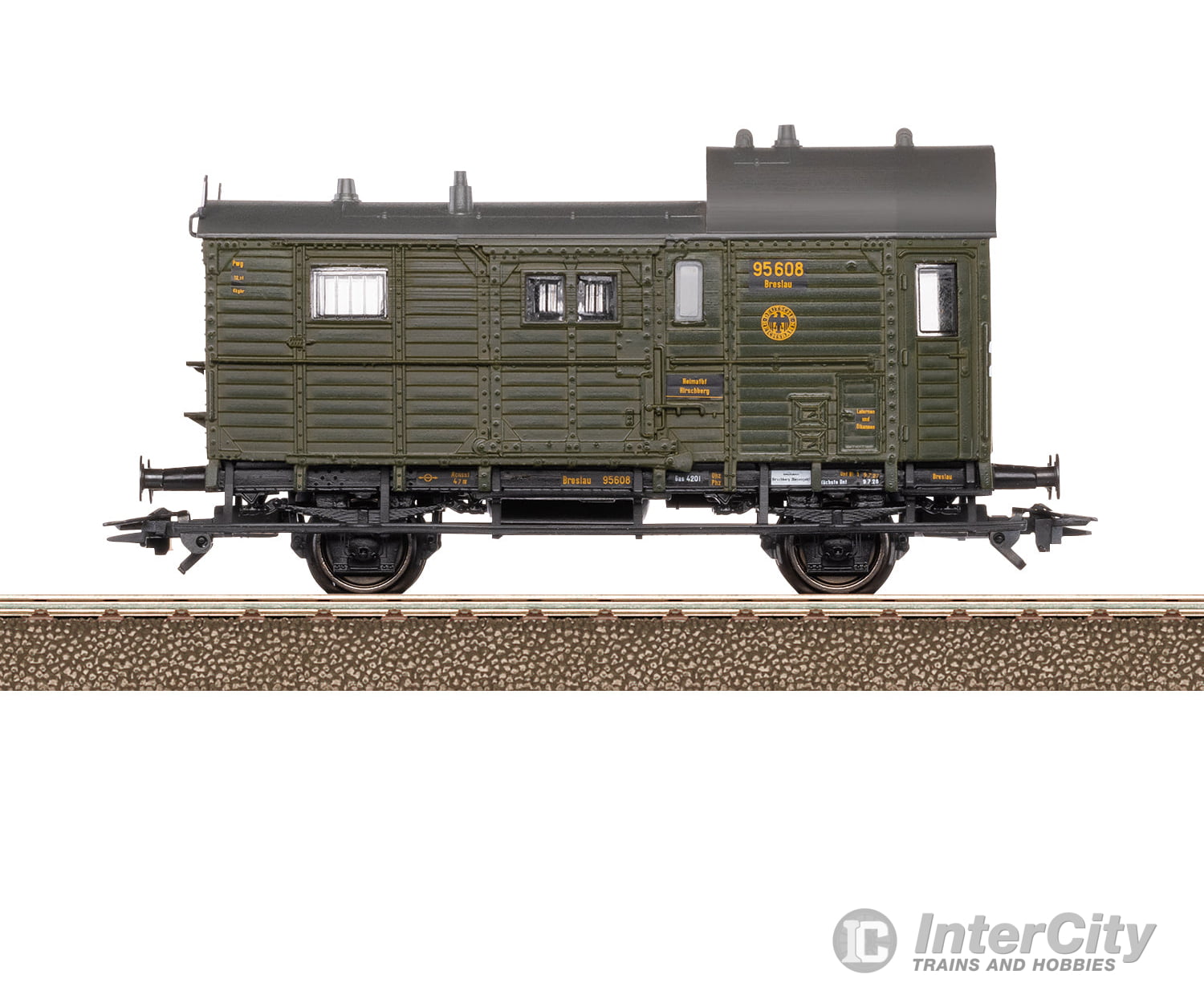 Trix 24987 Ho Drg Type Pwg Pr 14 Freight Train Baggage Car (1/2025 Profi Club Model) European Cars