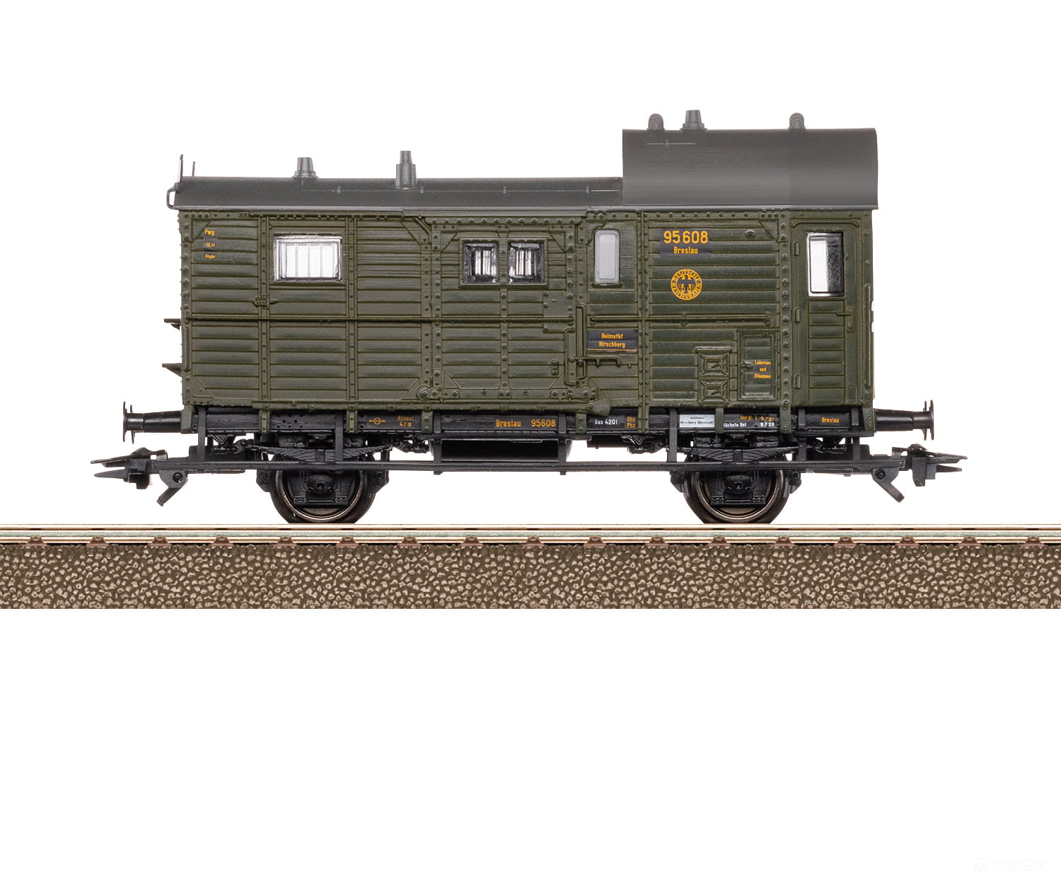 Trix 24987 Ho Drg Type Pwg Pr 14 Freight Train Baggage Car (1/2025 Profi Club Model) European Cars