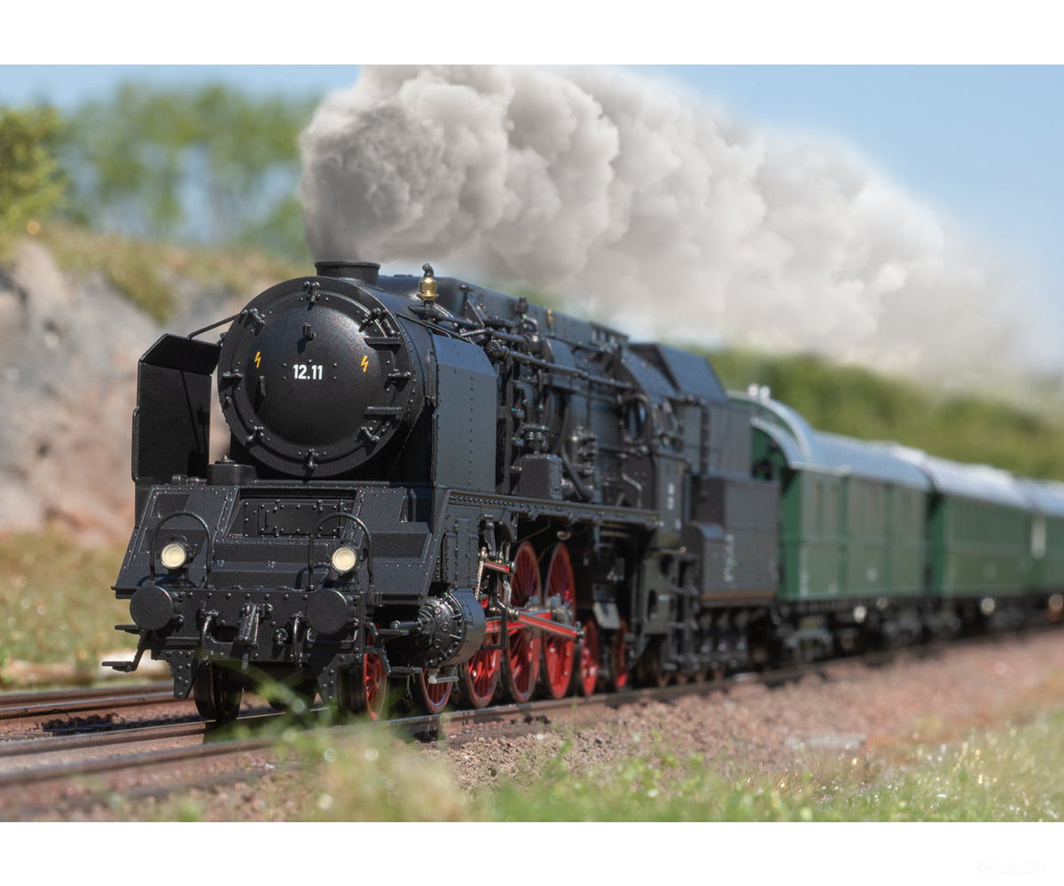 Trix 25012 HO OBB Steam Locomotive 12.11 MFX DCC/Sound - (Trix Surprise Announcement) - European Locomotives