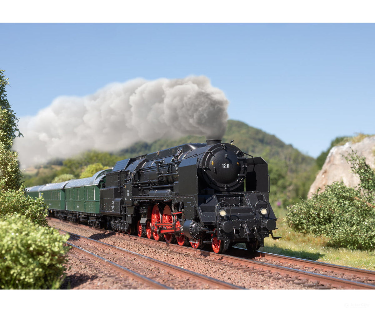 Trix 25012 HO OBB Steam Locomotive 12.11 MFX DCC/Sound - (Trix Surprise Announcement) - European Locomotives