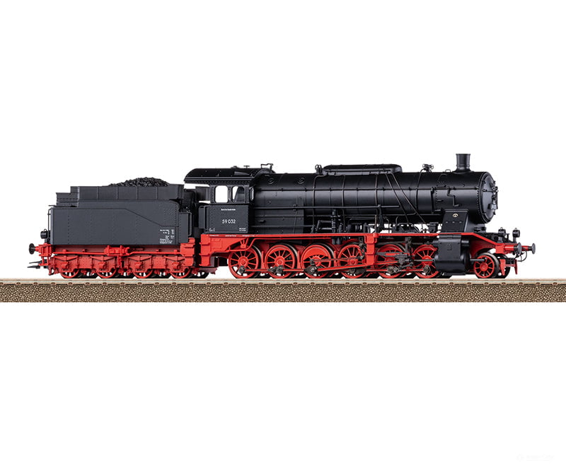 Trix 25059 Ho Db Class 59 Steam Locomotive Mfx Dcc/Sound European Locomotives