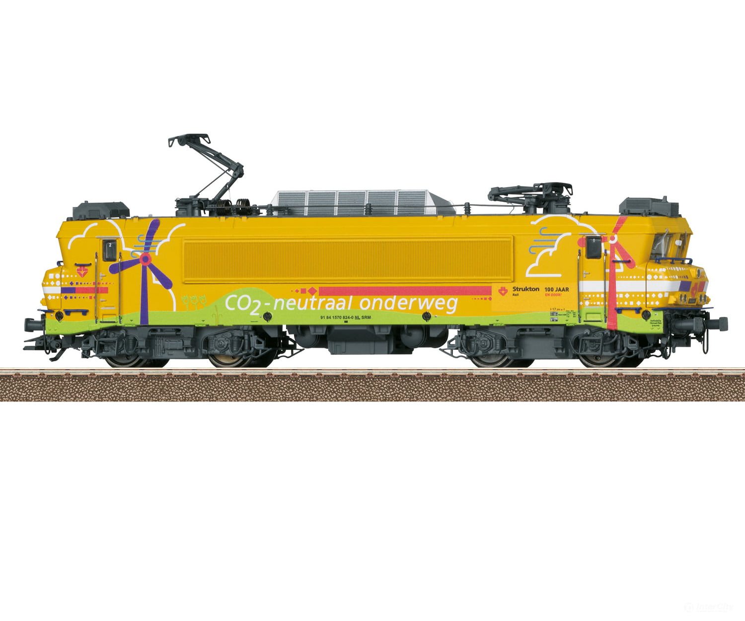 Trix 25161 Ho Strukton Rail Class 1800 Electric Locomotive European Locomotives