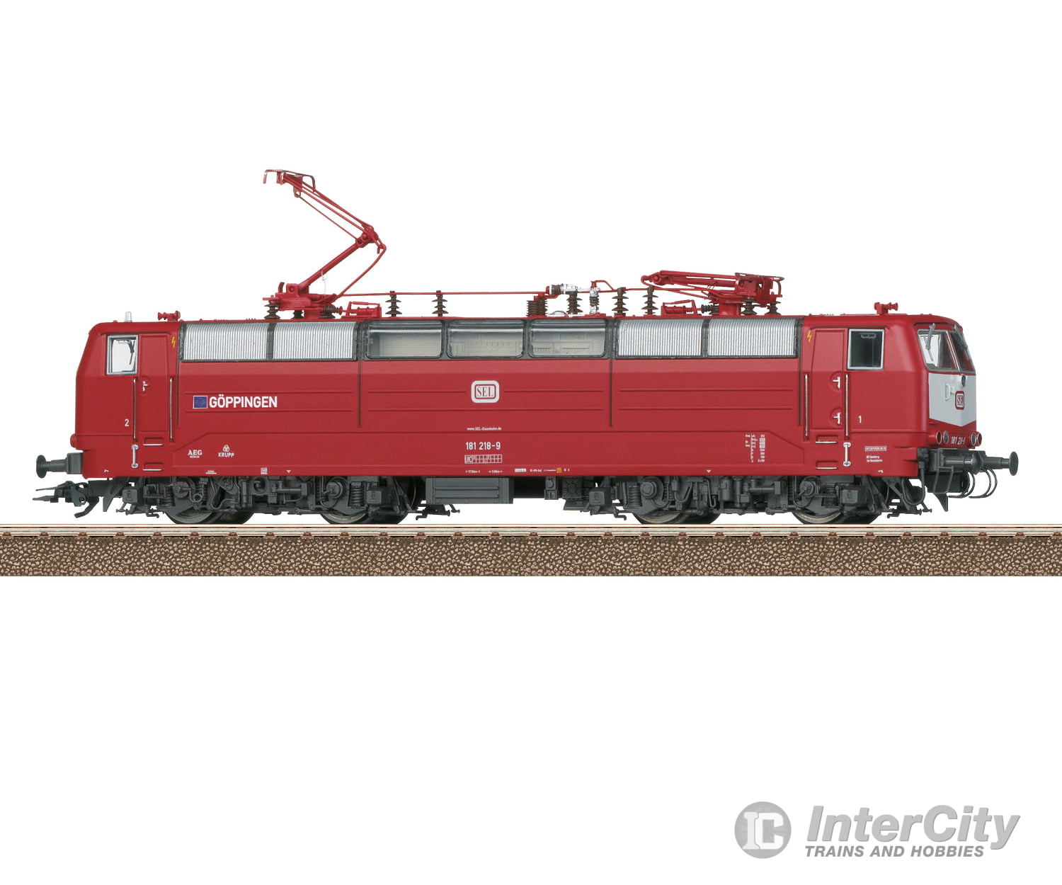 Trix 25186 HO Class 181.2 Electric Locomotive MFX DCC/Sound European Locomotives