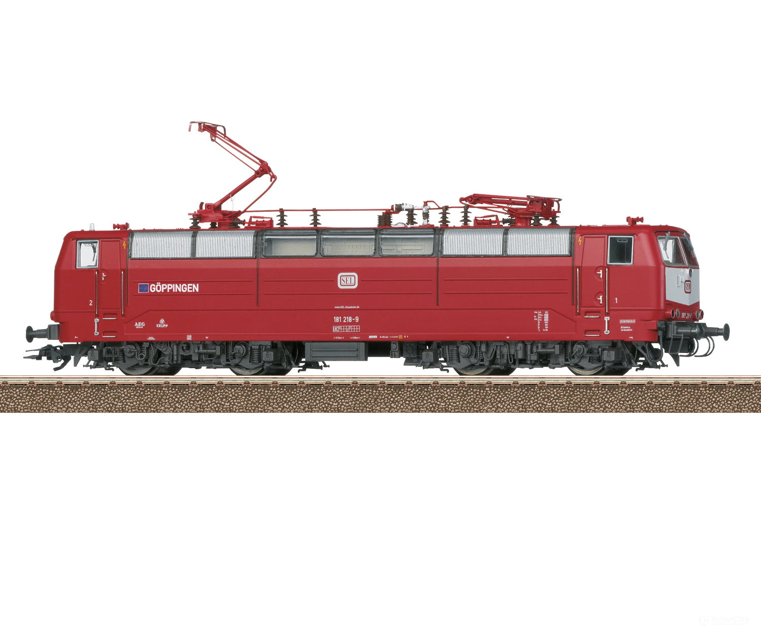 Trix 25186 HO Class 181.2 Electric Locomotive MFX DCC/Sound European Locomotives